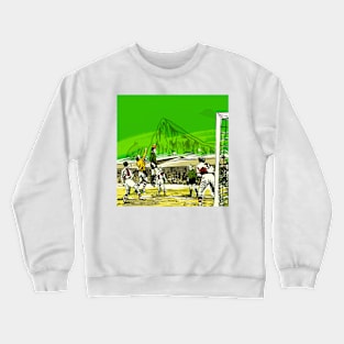 Football on the Rock Crewneck Sweatshirt